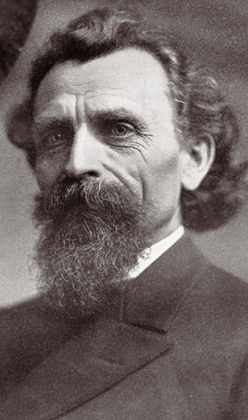 Fredrik Franson con D.L. Moody, 1876